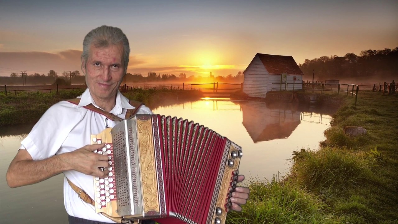 Schau das Alpenglühn  auf der Steirischen mit Gesang von Gottfried Kletzmair  ( F - B - Es - As )