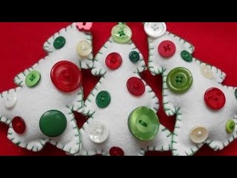 Video: DIY Weihnachtsfilz Blatt Kranz