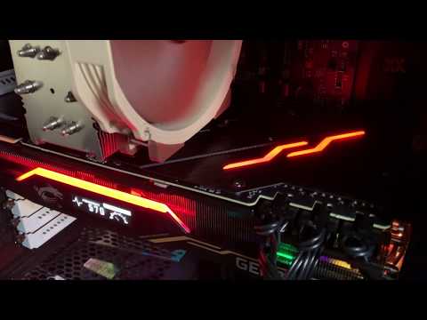 MSI GeForce RTX 2080 Ti Lightning Z: RGB-LEDs und OLED-Display