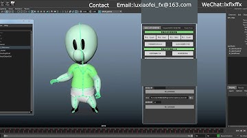motioncapture with Cartoon RIgging  interacts