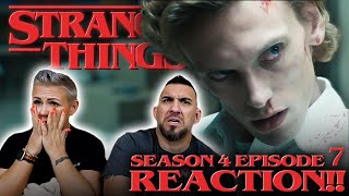 Stranger Things Season 4 'Chapter Seven: The Massacre at Hawkins Lab' REACTION!!