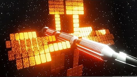 Design Space Station in blender