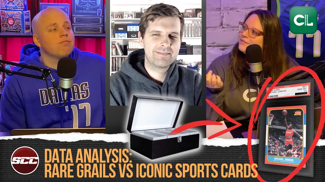 Data Analysis Rare Grails Vs Iconic Sports Cards SCC Episode 6 
