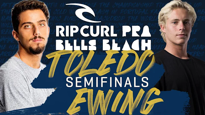 Filipe Toledo vs Ethan Ewing SEMIFINALS Rip Curl P...
