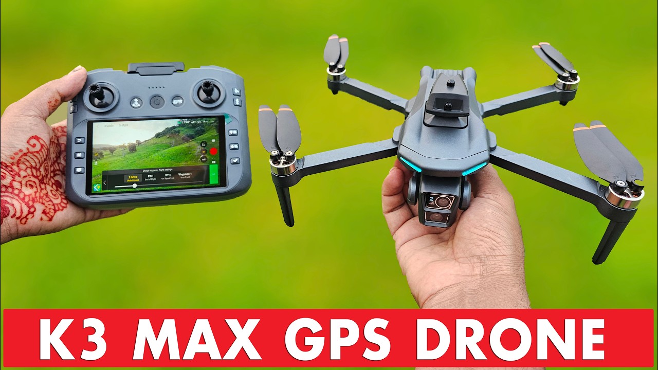 K3 MAX GPS Drone 2KM Range Test 🚀 Honest Review & Unboxing | Best Budget  GPS Drone 2026