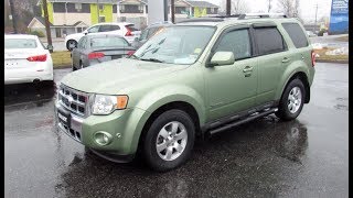 *SOLD* 2010 Ford Escape Hybrid Limited Walkaround, Start up, Tour and Overview