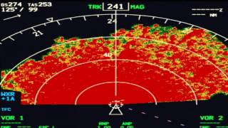 FSX PMDG 737-800 weather radar+Active Sky Next  Test screenshot 4