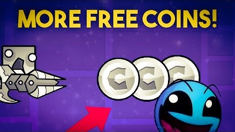 3 more free user coins for Geometry Dash!