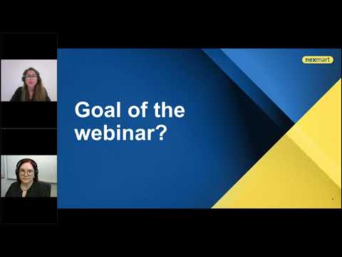 Welcome to the new online Market: nexmart Webinar 2022 for manufacturers