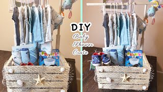 DIY Baby Closet Crate | Step By Step Tutorial | Easy and Unique Baby shower Gifts!!! | 2022