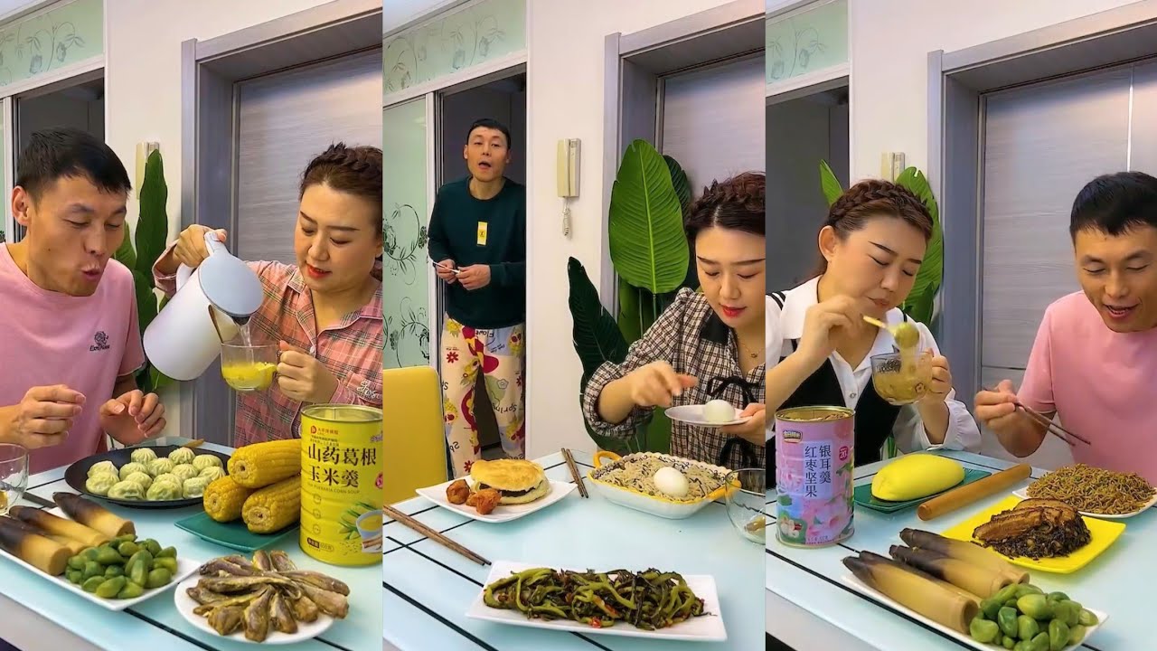 Trending 🔥 Funny Husband Wife Yummy Food Eating Challenge||Prank 😂🤫||Comedy 🤣🤣