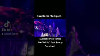 Evanescence "Bring Me To Life" feat Sonny Sandoval  #evanescence #payableondeath #amylee #sonny