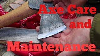How to Sharpen and Maintain Your Axe.
