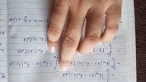 The linear Space C[0,1] of real valued continuous function on [0,1]is N.L.S but not Banach Space(L-7