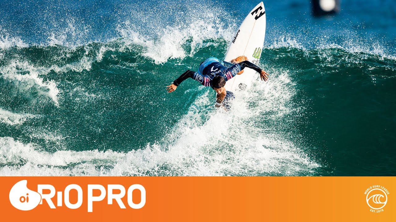 professional softball Wright vs. Moniz vs. Freestone - Seeding Round, Heat 10 - Oi Rio Pro 2019