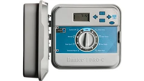 Common mistake: Multiple start times on Hunter controller.