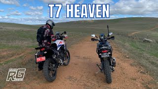MIKEY & NEIL TALKING SH*TE ON THEIR T7 WHILST GPS PLANNING A GROUP RIDE