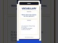 Vocabulary Builder | Which option best matches the word 'genuine'? A) a… | English Words Practice