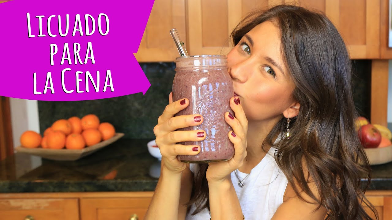 LICUADO ALTO EN PROTEINA PARA REEMPLAZAR LA CENA! - YouTube