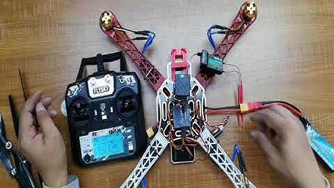 pix F02192-AH DIY F450 Remote Control Quadcopter Installation Setting Video