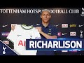 Richarlison's first interview at Tottenham Hotspur! 🇧🇷