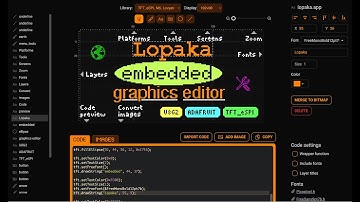 How to make Arduino ESP32 graphics with no code