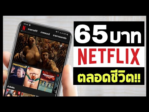 สอนดู Netflix 4K เพียง 65 บาท!! ตลอดชีวิต