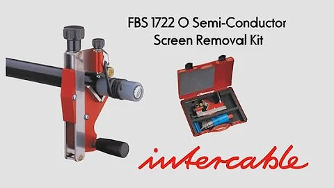 Intercable FBS 17220 (17221) Semi-Conductor Screen Removal Tool