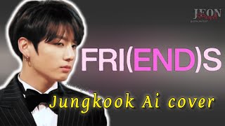 FRI(END)S  V - Jungkook Ai cover || Jk ai cover Friends song Resimi