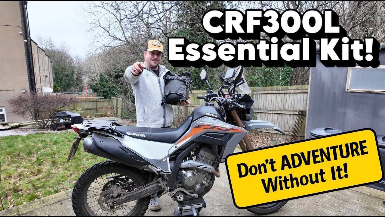 Необходимые вещи для Honda CRF300L, которые всегда должны быть с собой!