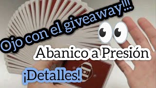 TUTORIAL CARDISTRY - Abanico a Presión + Variante gigante + GIVEAWAY