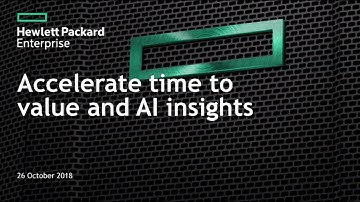 Accelerate time to value and AI insights