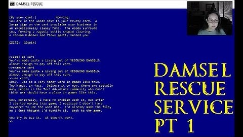 Damsel Rescue Service Part 1 : A Batch Text Adventure