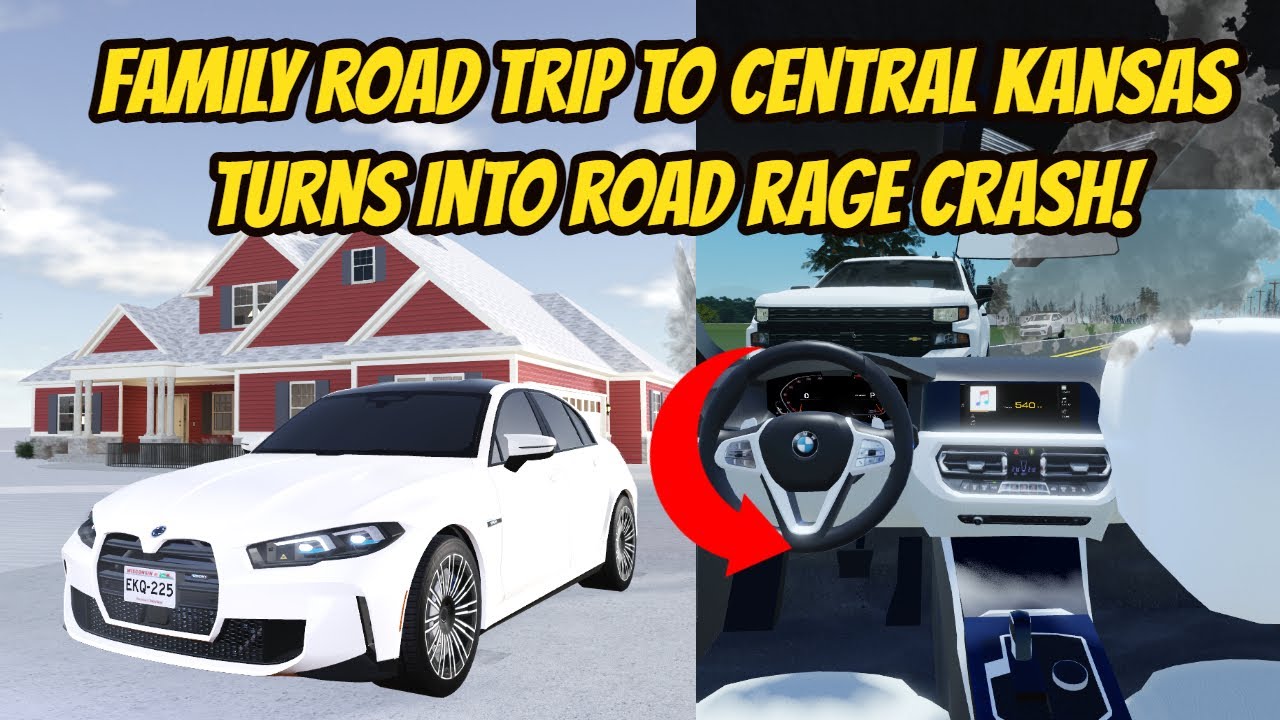 Greenville, Wisc Roblox l Realistic Family Road Trip *ROAD RAGE CRASH ...