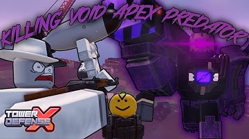 KILLING VOID APEX PREDATOR || TDX ENDLESS MODE