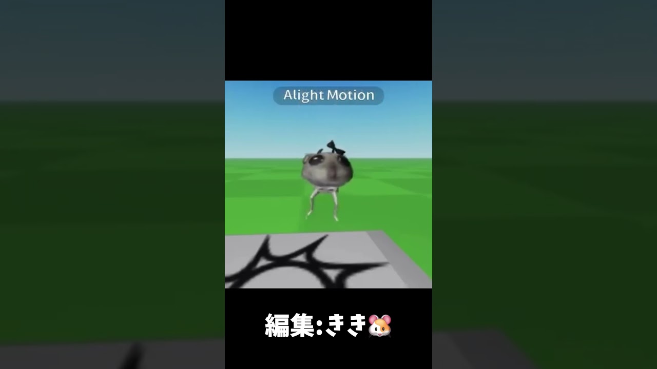 きき作‼️この踊っているハムスターはわたしです…