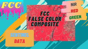 How to generate FCC-False Color Composite image of Sentinel Data | with Python| Earth Engine