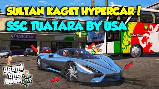 AWESOME! Sultan Upin Ipin Show Off Hypercar from America, the SSC Tuatara! - GTA V SULTAN ROLEPLAY