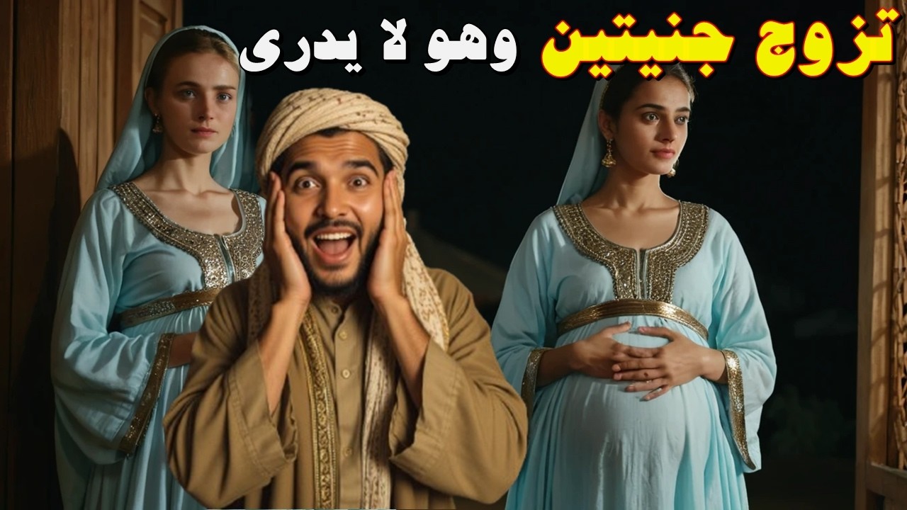 قصة رجل تزوج جنية حسناء وهو لايعلم ثم بعد ذلك وهبت له أختها ولكن بعد ذلك كانت المفاجأة الصـ ادمة