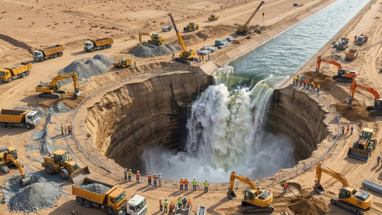 How California Transports Billions of Tons of Seawater to Solve a 1200 Year Drought