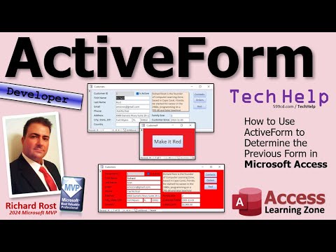How to Use ActiveForm to Determine the Previous Form in Microsoft Access