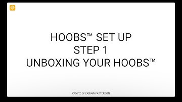 HOOBS® 4 - Setup - Step 1 - Unboxing HOOBS™