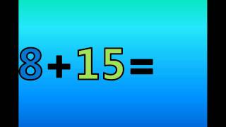 Math Addition - Adding by 15's