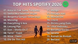 TOP HITS SPOTIFY 2026 | LAGU MUSIK INDONESIA YANG PALING VIRAL DAN TRENDING DI TIKTOK | TANPA IKLAN