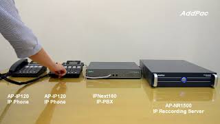 AddPac IP-PBX, IP-Phone interworking with Broadworks(애드팍 IP교환기 브로드웍스 IP교환기 연동 데모) | AddPac screenshot 4