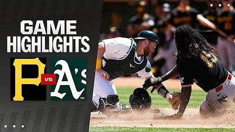 Pirates vs. A's Game Highlights (5/1/24) | MLB Highlights - DayDayNews