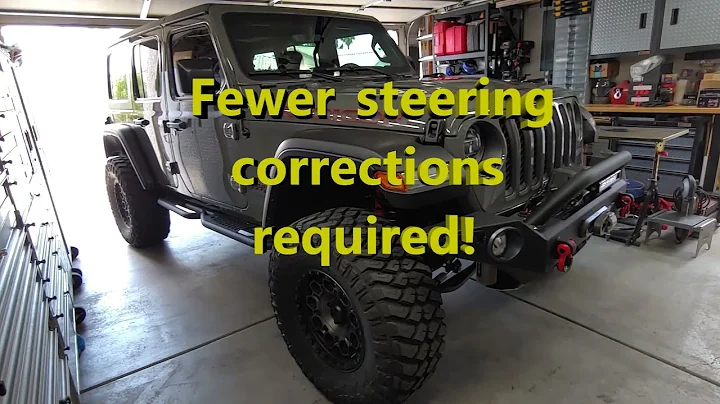 Rubicon JLU Simple Steering Fix -- say what?