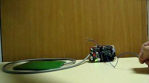 Interactive Capacitive Analog Proximity Sensor with Fading LED output