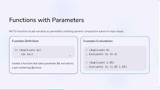 03 Intro to MeTTa Part III   Functions and Controls