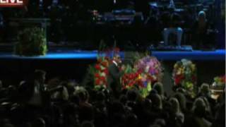 Michael Jackson Memorial: Usher sings Gone Too Soon